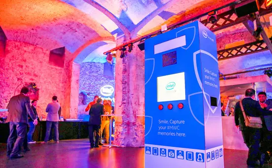Photobooth pour événement d'entreprise