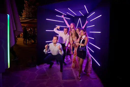 Photobooth LED Vogue pour événements
